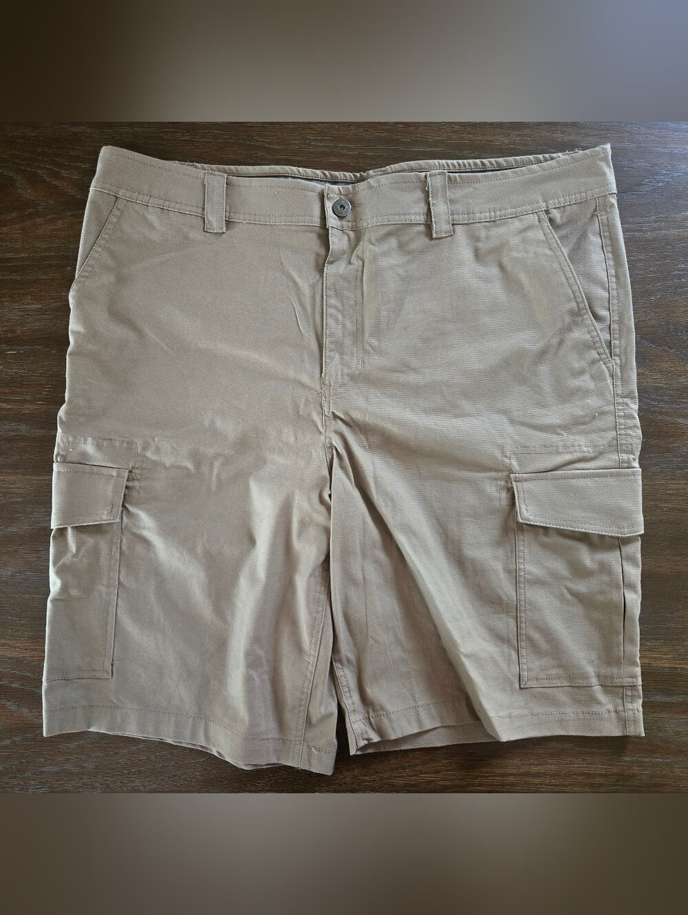 🥎BC Clothing Co. Men's Tan Utility Cargo Shorts